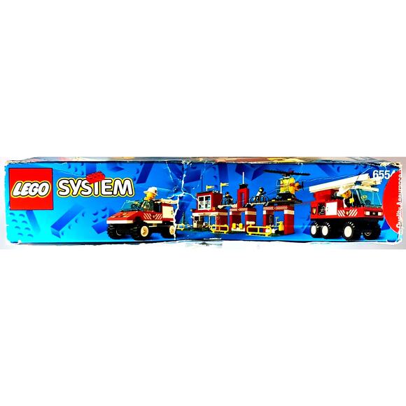 LEGO 6554 Town FIRE BLAZE BRIGADE, Open Box, New, See Pics/Descr. - Picture 15 of 16